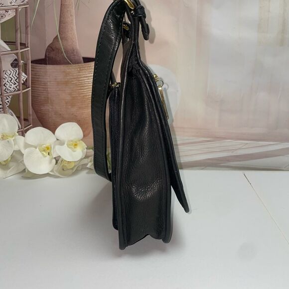 Fossil Black Leather Crossbody Bag - Picture 4 of 11